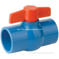 PVC Ball Valve-Socket Blue